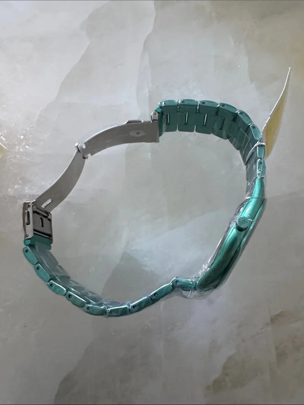 NIB Michael Kors Women's Turquoise Green Slim Bracelet Watch